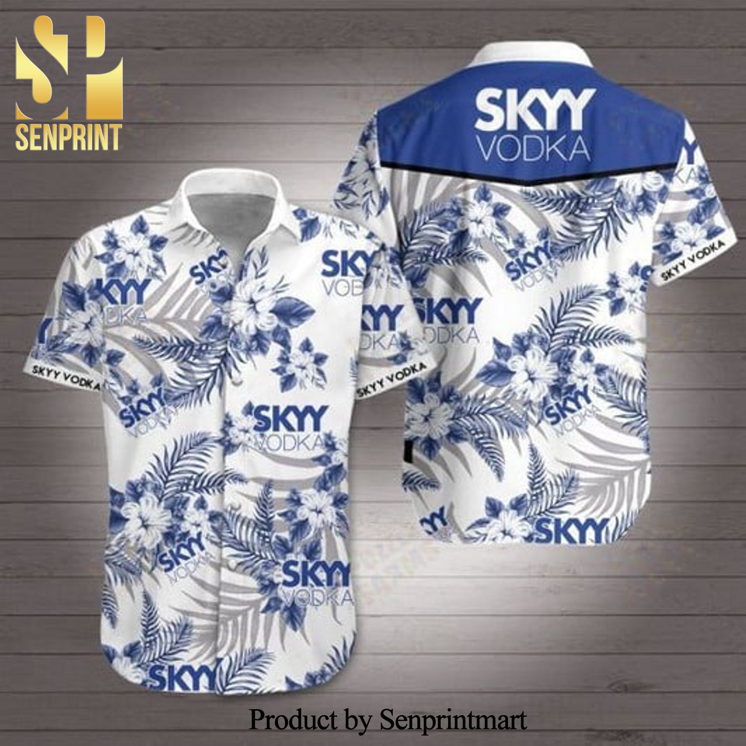 Skyy Vodka High Fashion Full Printing Hawaiian Shirt
