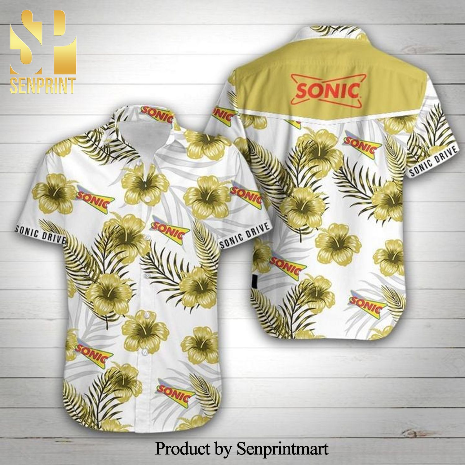 Sonic Drive-In Holiday Time Hawaiian Shirt