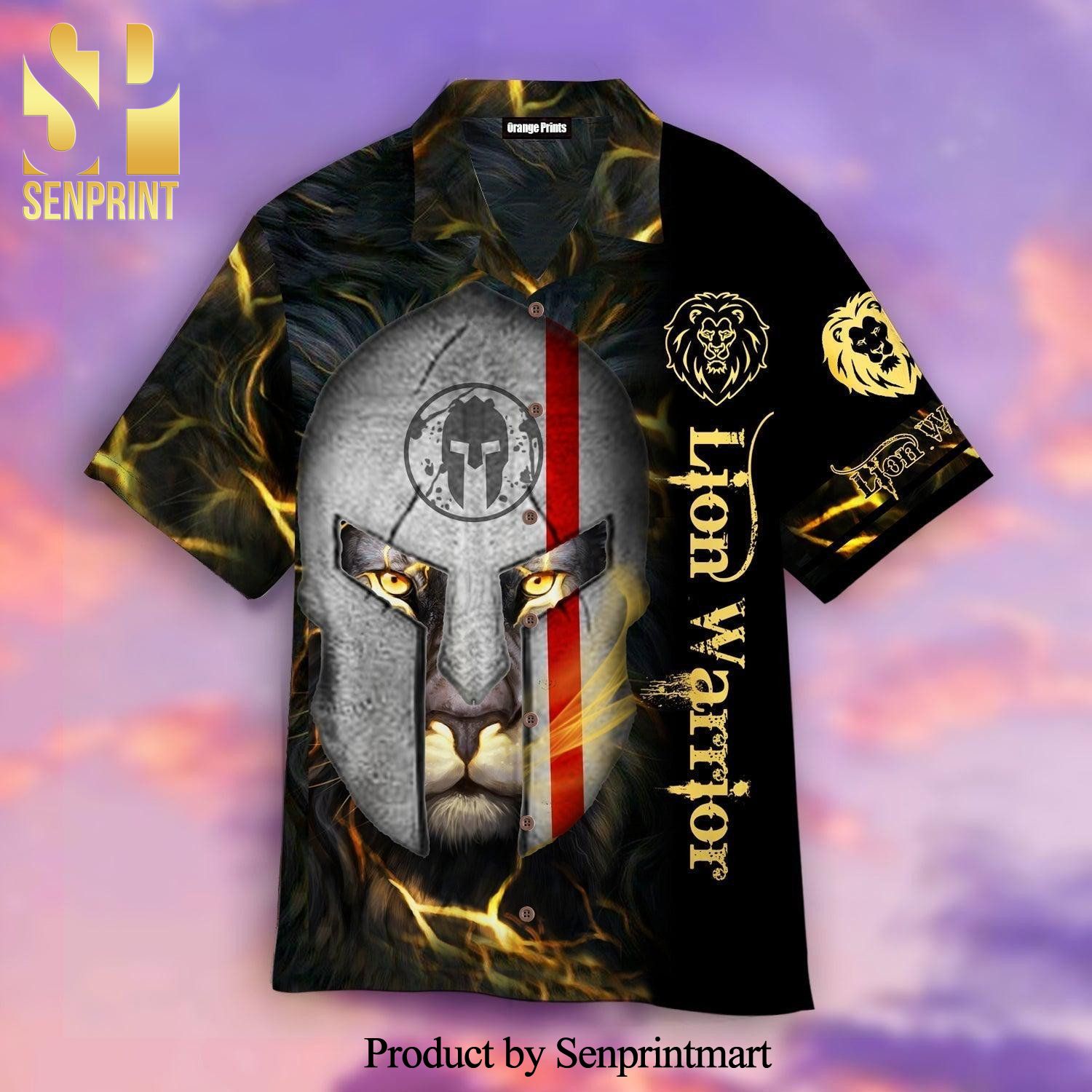 Spartan Lion Warrior New Fashion Hawaiian Shirt