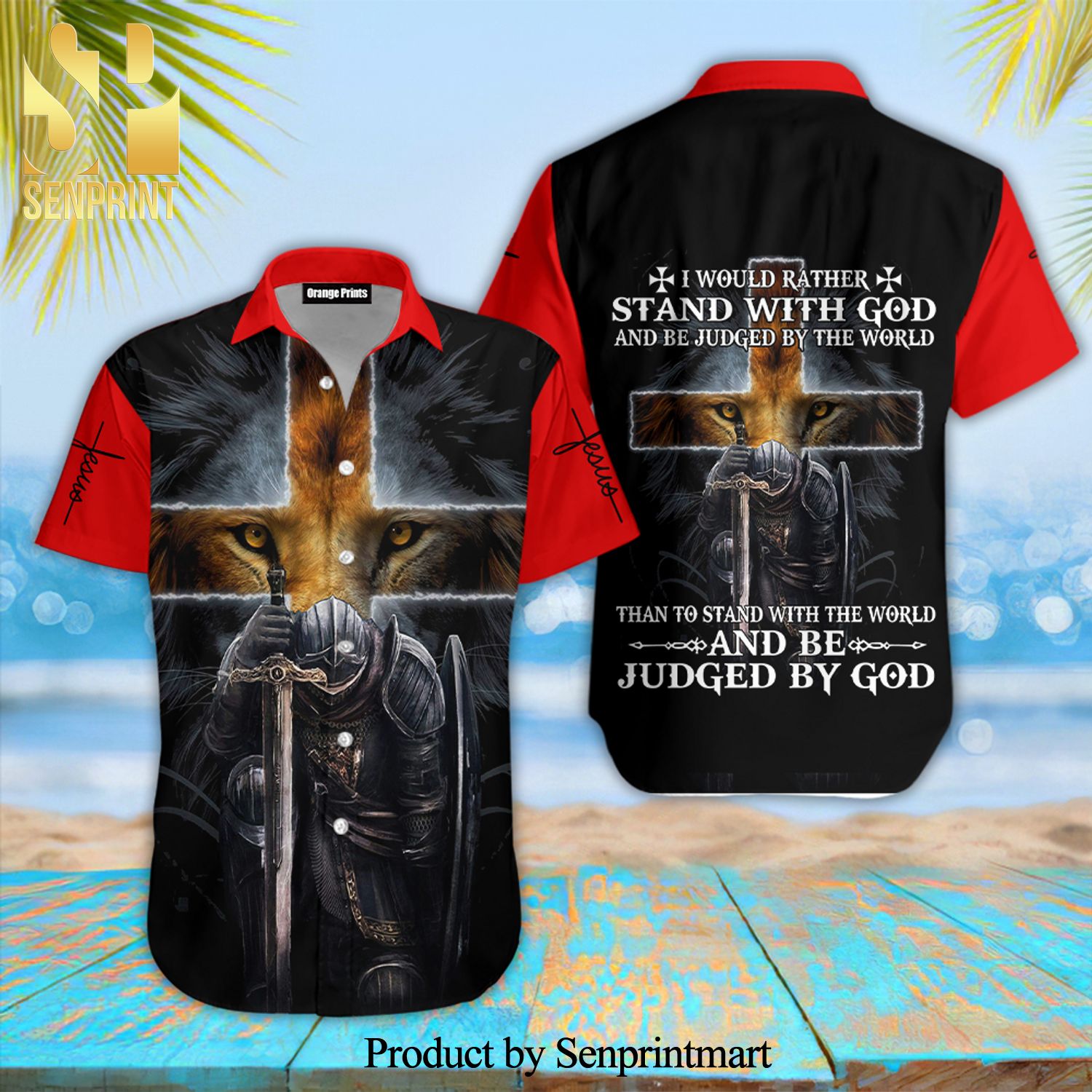 Stand With God Summer Time Hawaiian Shirt