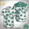 Starbucks Coffee Usa Flag Cool Version Full Print Hawaiian Shirt