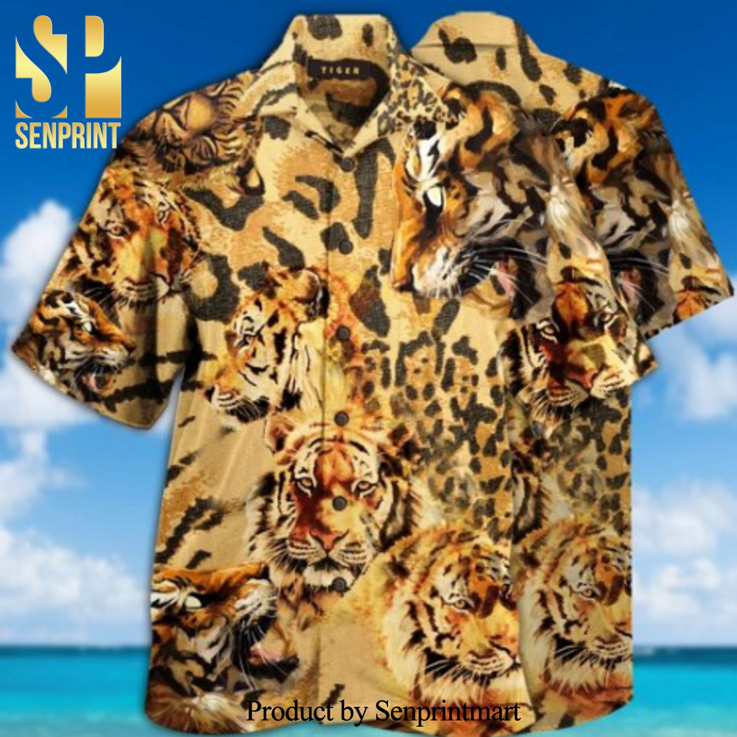 Stay Cool Tiger Best Combo Full Printing Hawaiian Shirt