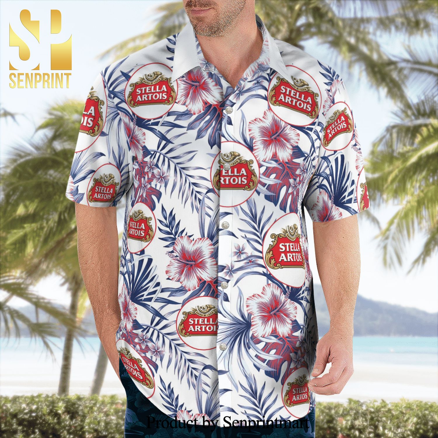 Stella Artois Beer Best Combo 3D Hawaiian Shirt