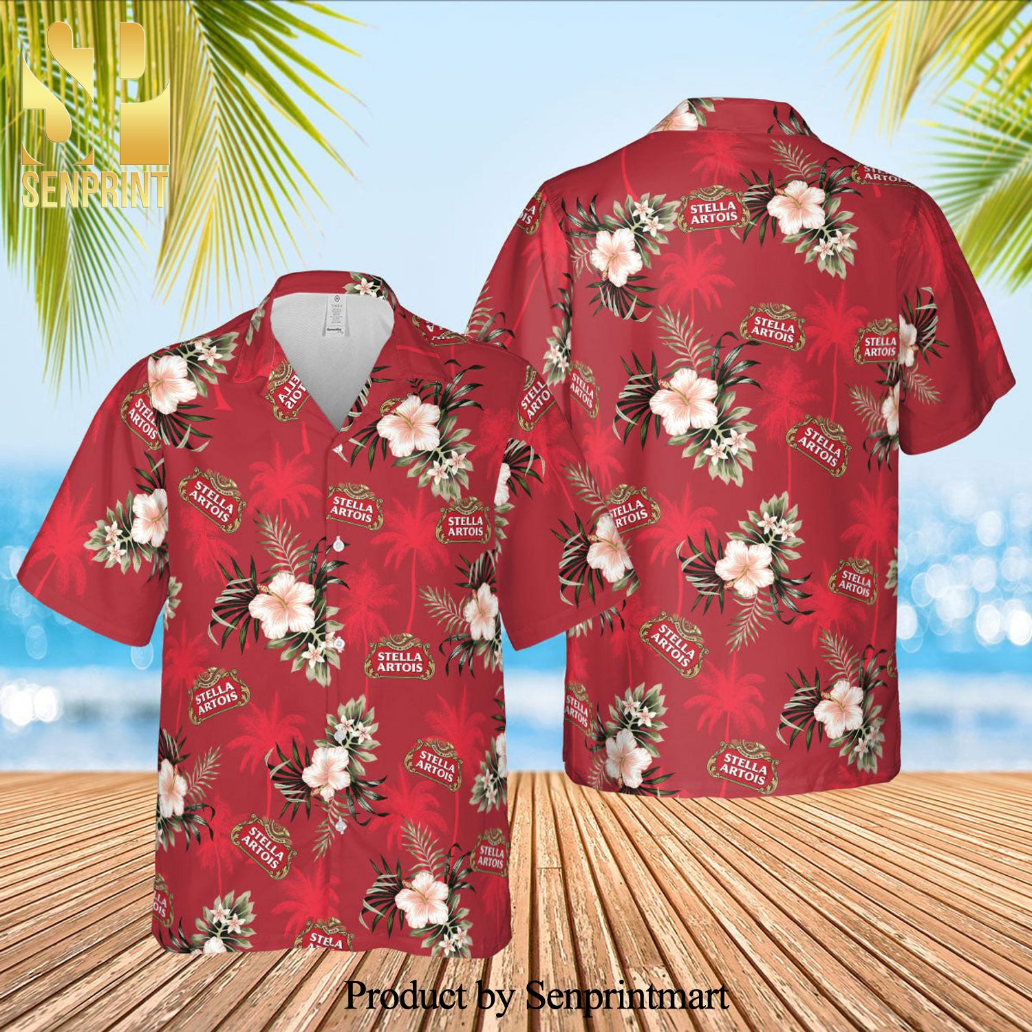 Stella Artois Beer New Fashion Hawaiian Shirt