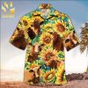 Sunflower And Horse Design New Version Hawaiian Shirt