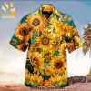 Sunflower Parrot Combo Full Printing Hawaiian Shirt
