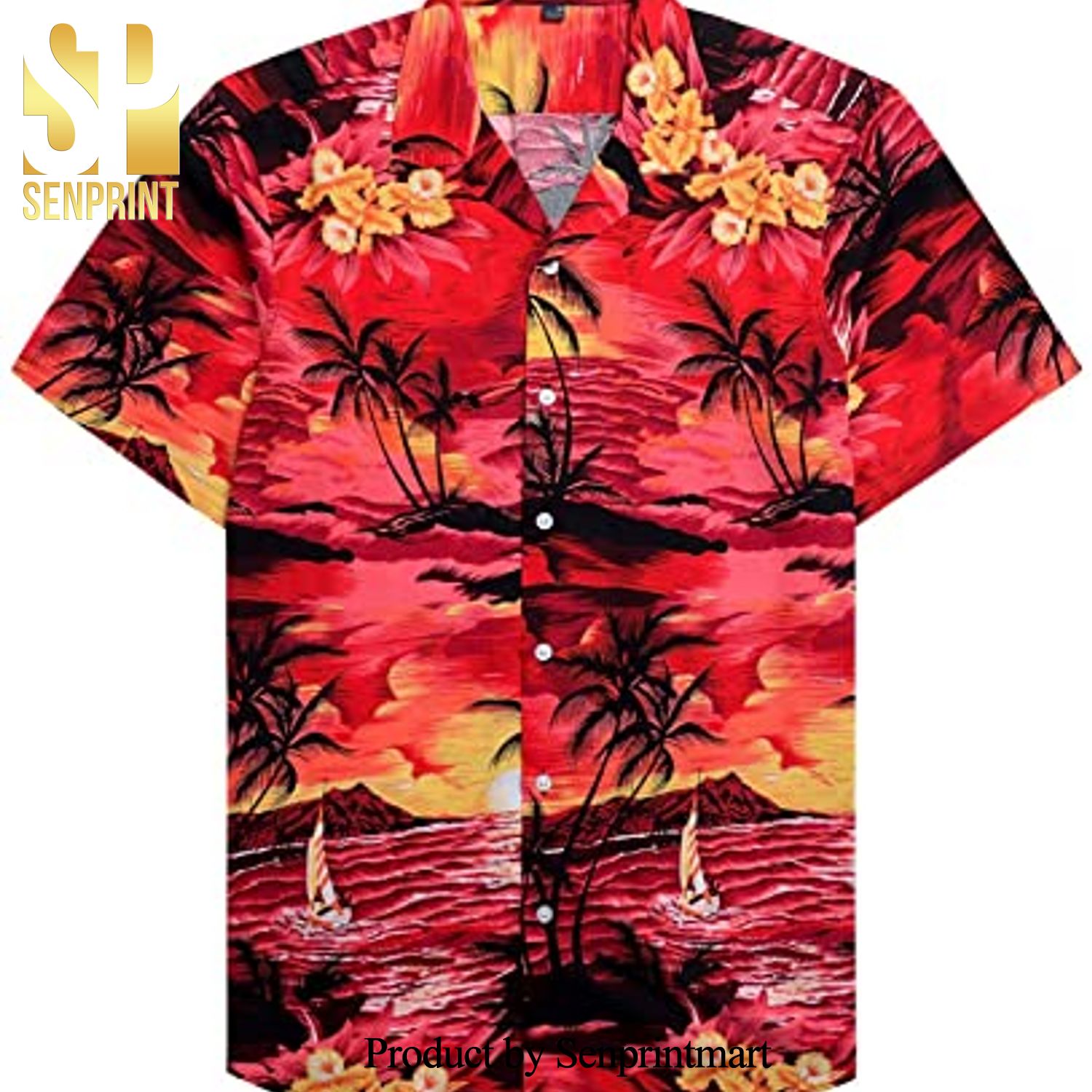 Sunset View Best Combo 3D Hawaiian Shirt