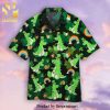 T rex With Bunny Eggs Happy Easter Day Holiday Time Hawaiian Shirt