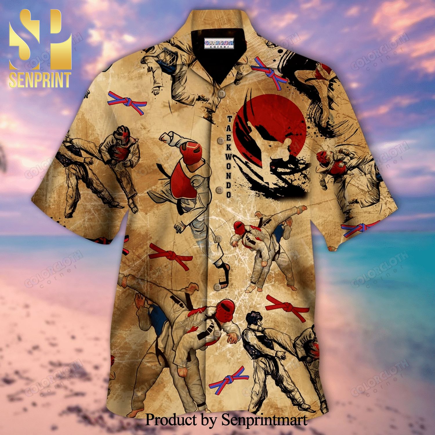 Taekwondo Best Outfit 3D Hawaiian Shirt