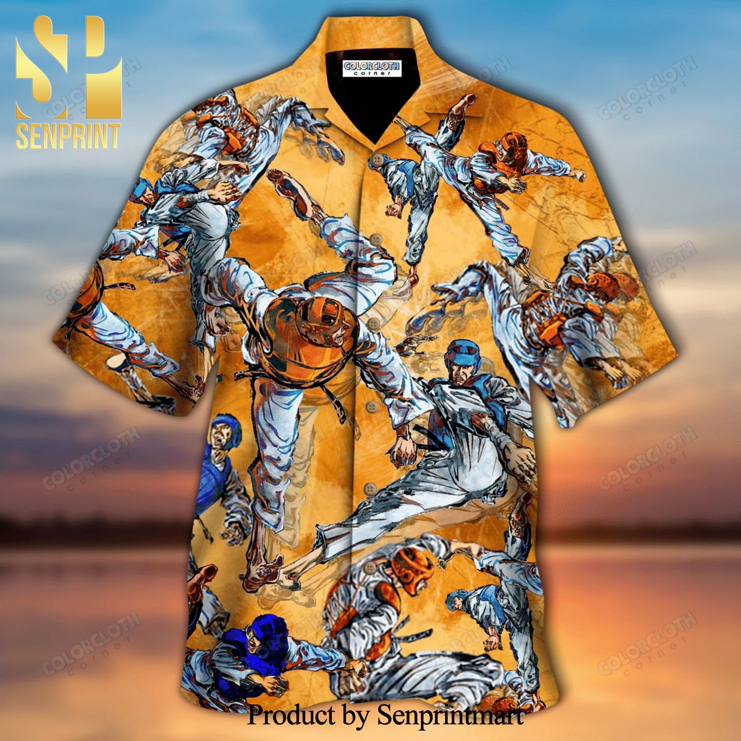 Taekwondo New Outfit Full Printed Hawaiian Shirt