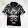 Tattoo Skull Girl Roses Hot Version Hawaiian Shirt