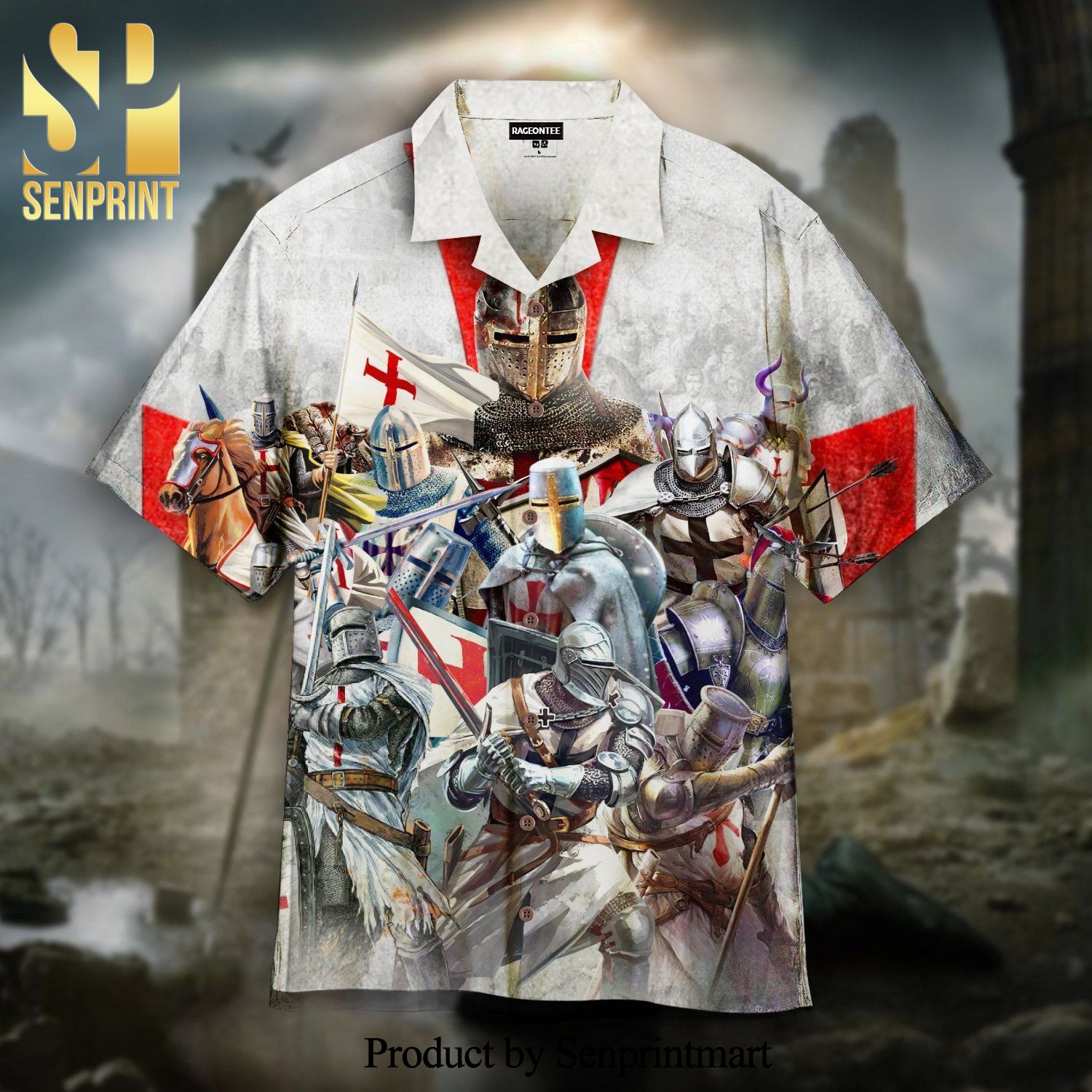 Templar Knight Squad For Summer Hawaiian Shirt