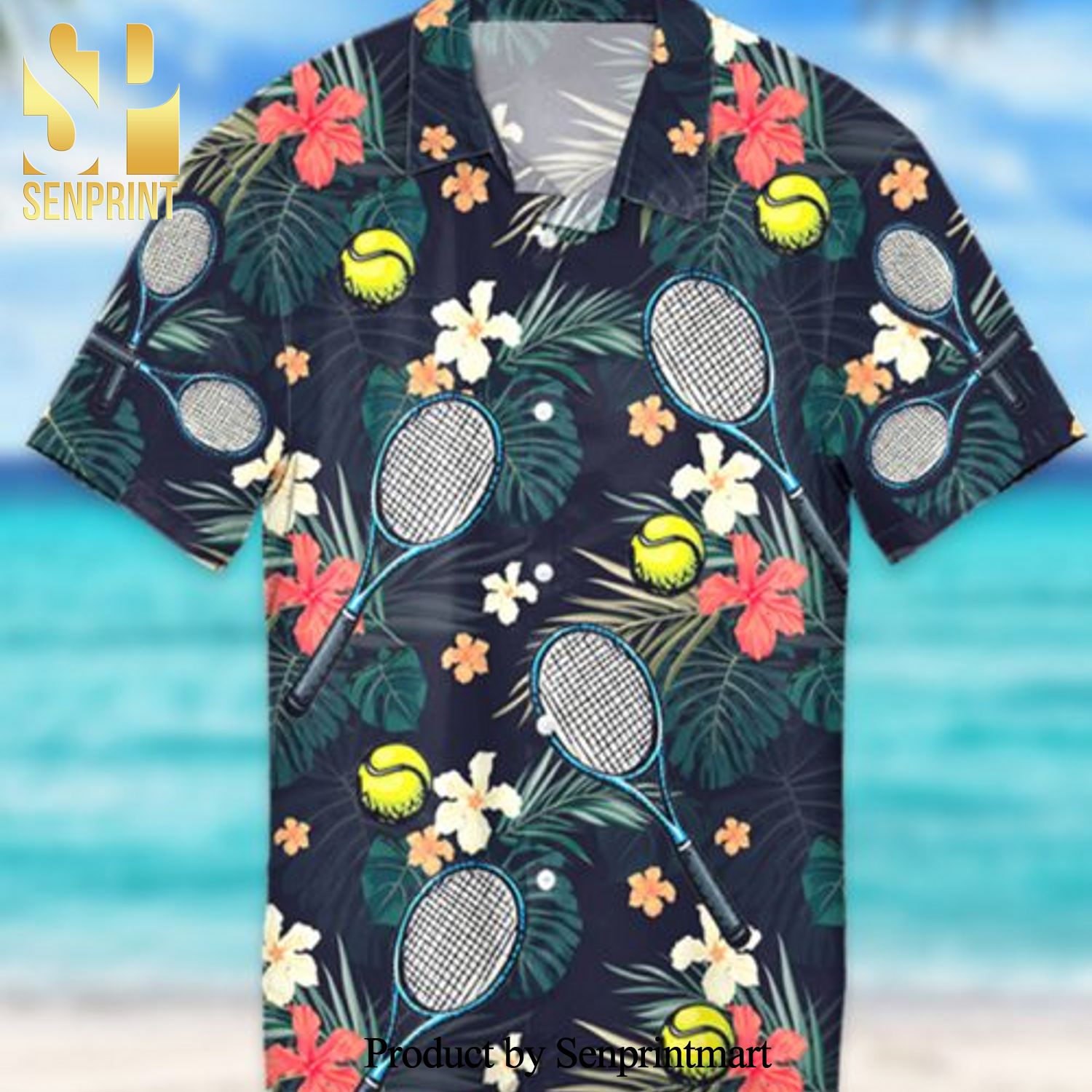 Tennis Holiday Time Hawaiian Shirt