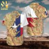 Texas Flag And Map Dont Mess With Texas Hot Version All Over Printed Hawaiian Shirt