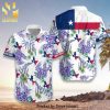 Texas Flag Bluebonnets New Style Full Print Hawaiian Shirt