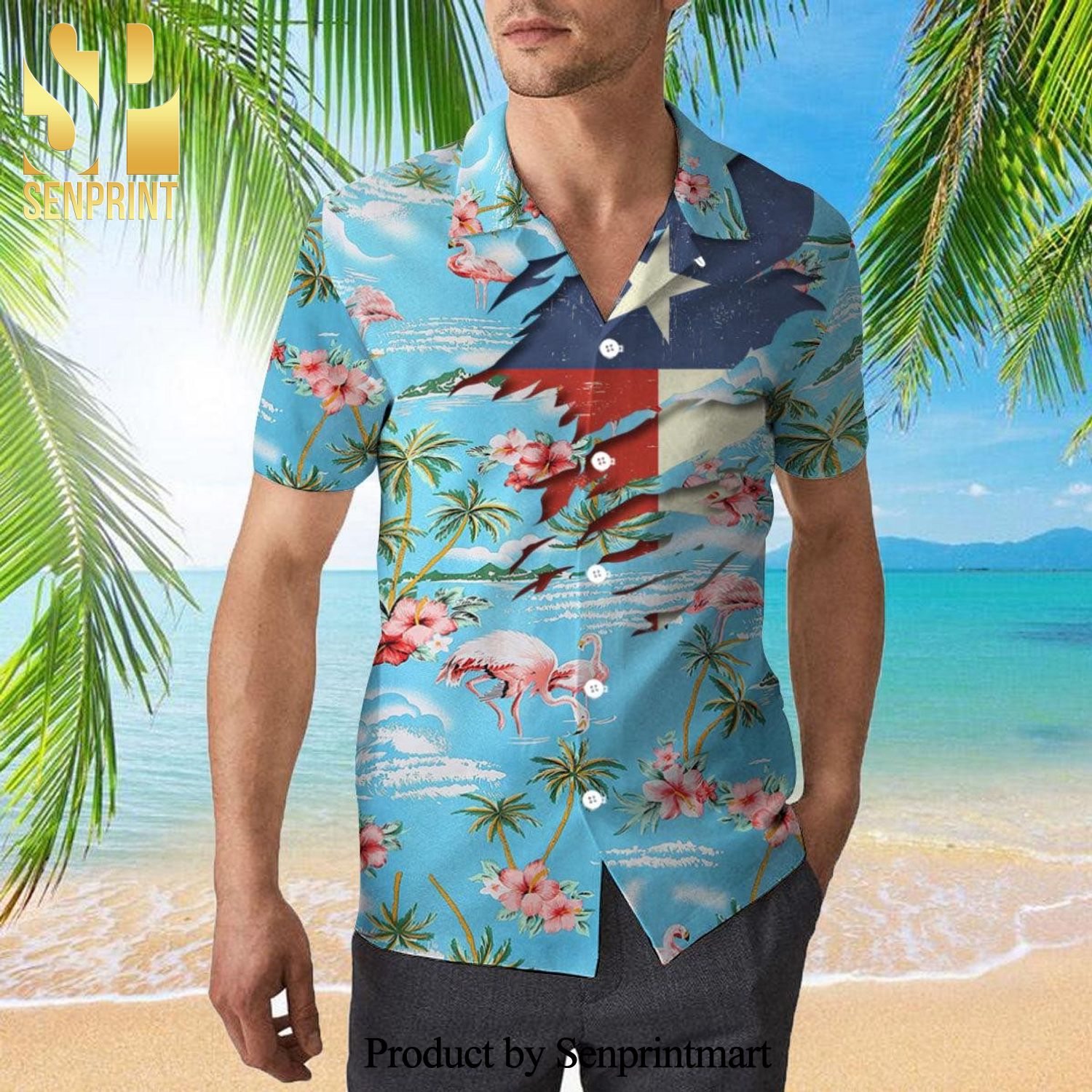 Texas Hot Fashion Hawaiian Shirt