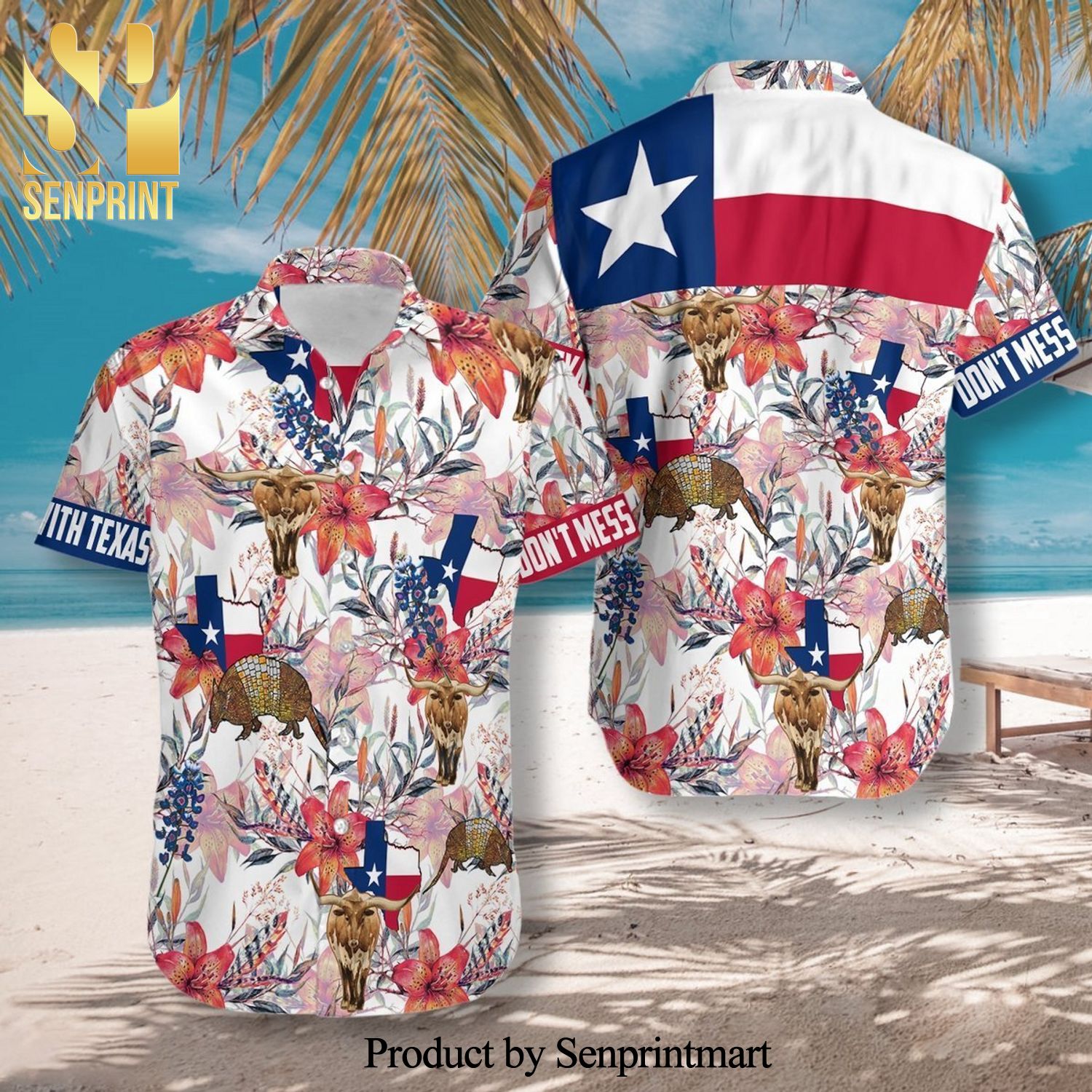 Texas Longhorn Hot Version Hawaiian Shirt
