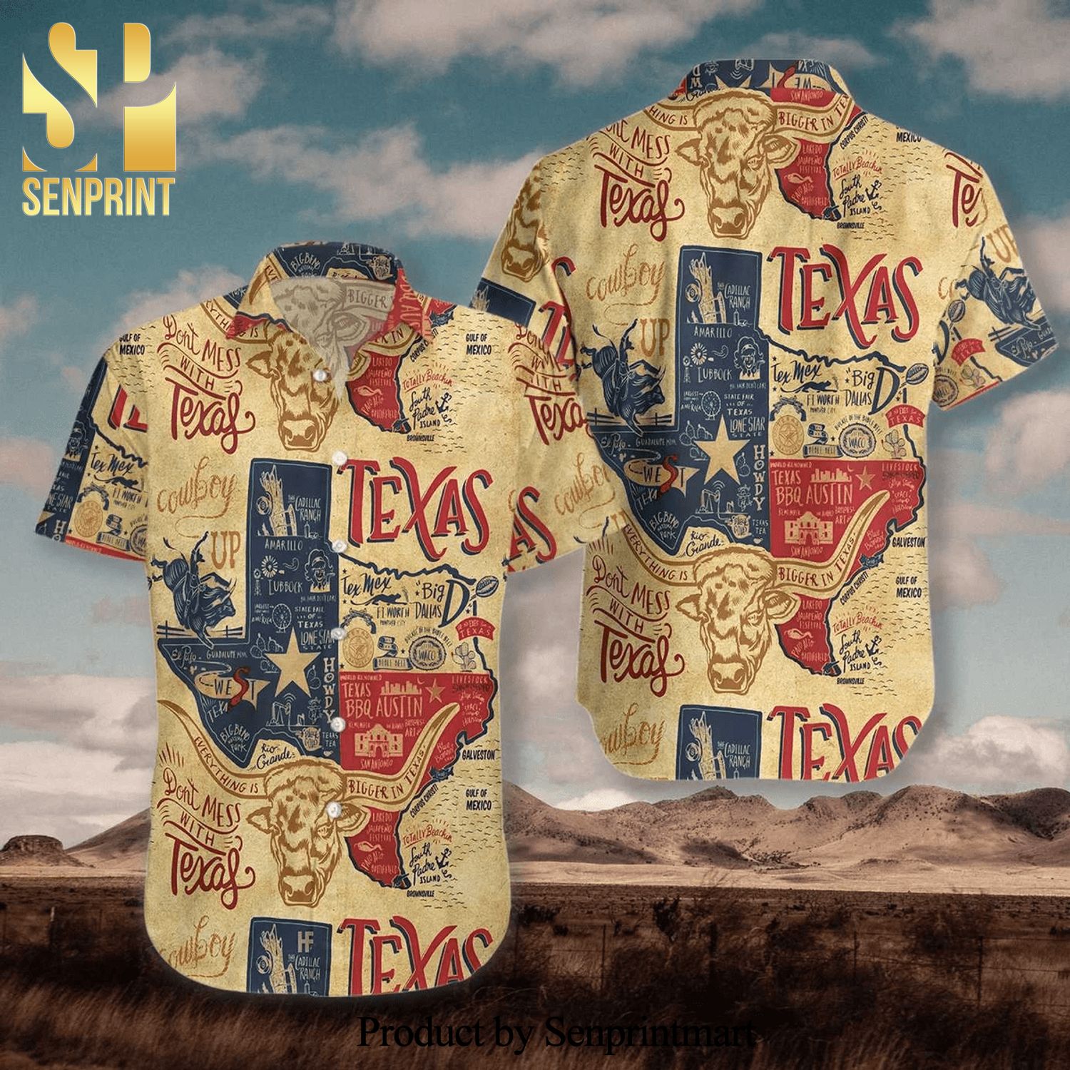 Texas Proud For Summer Hawaiian Shirt