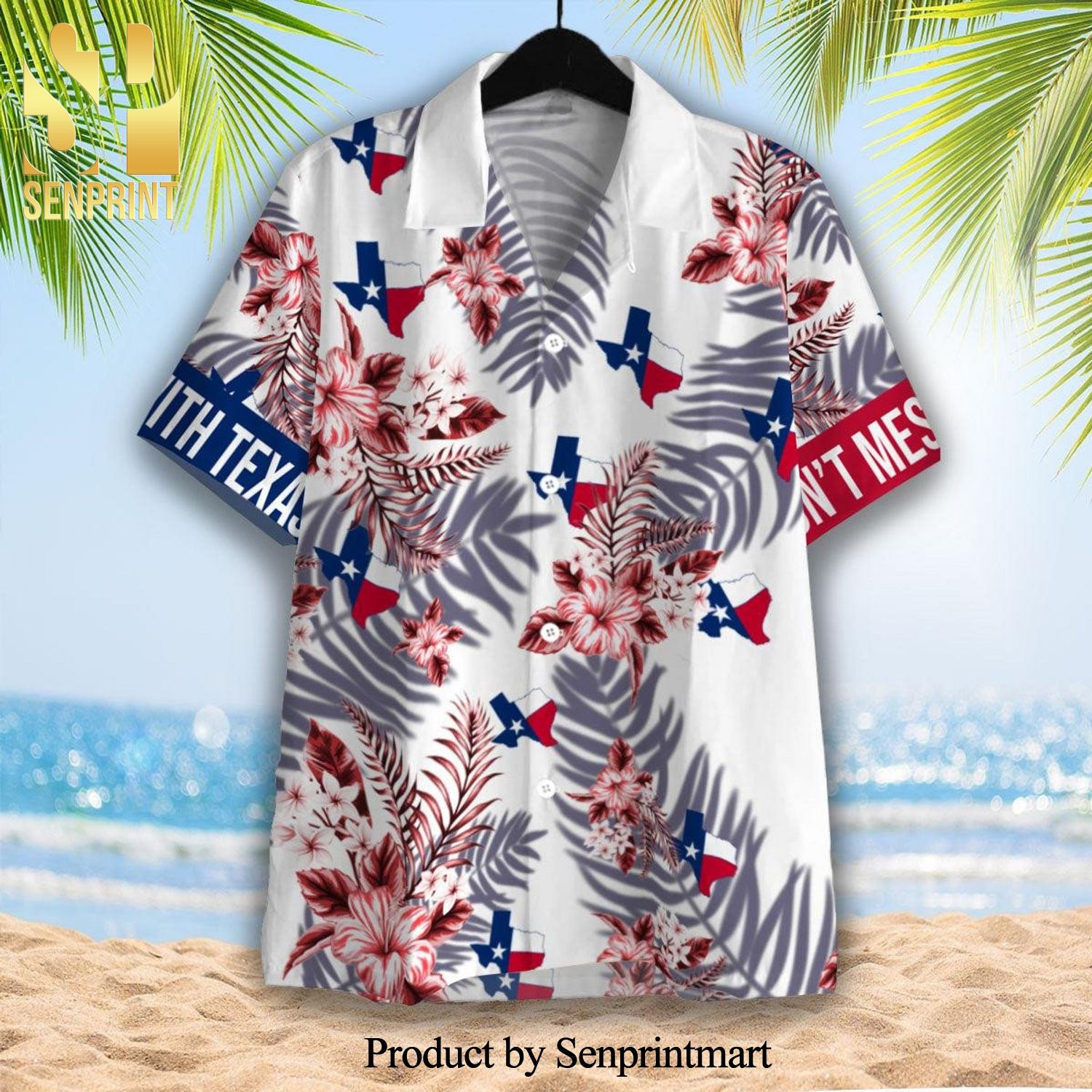 Texas Summer Summcer Collection Hawaiian Shirt