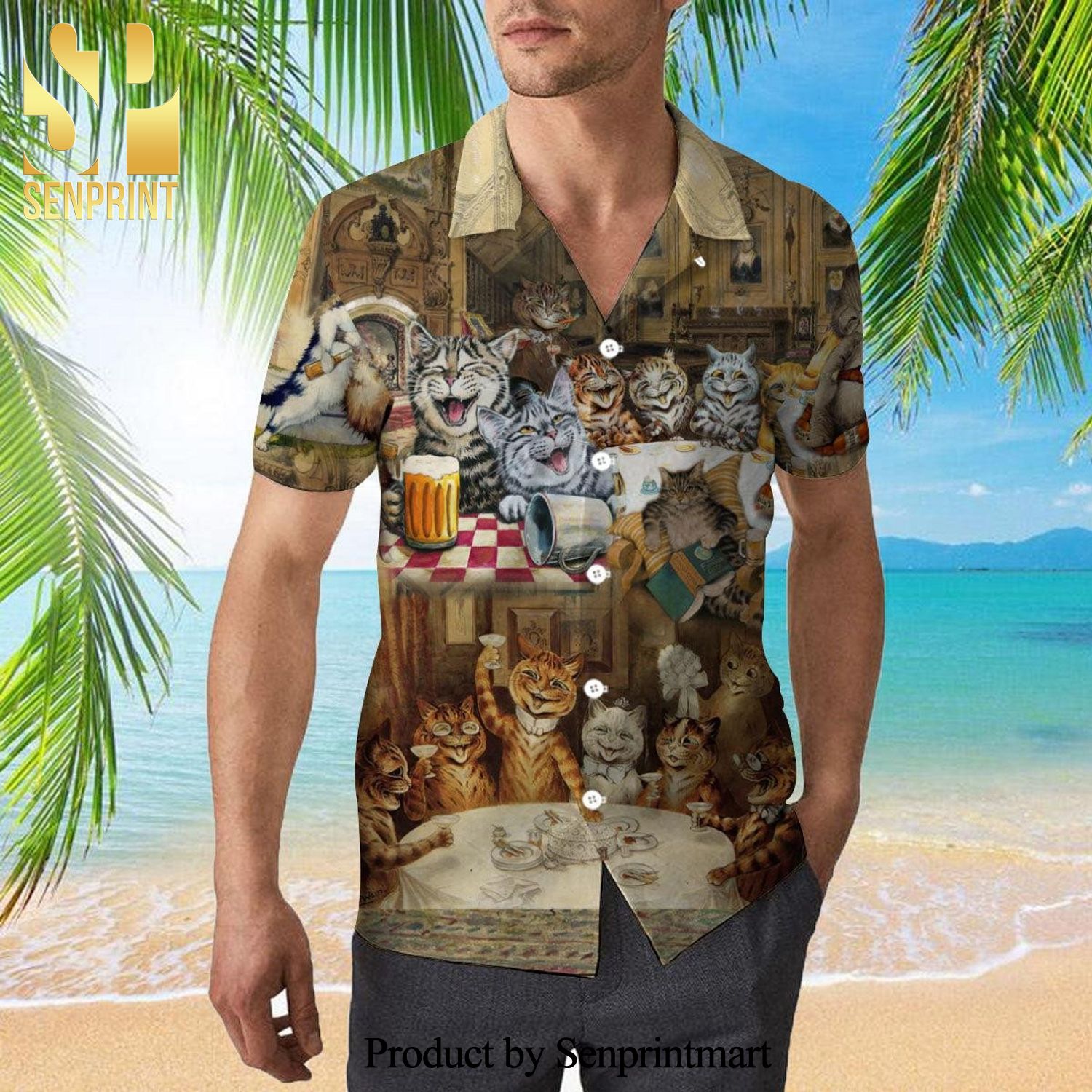 That’s What Cat Do They Know Things They Drink Beer New Type Hawaiian Shirt