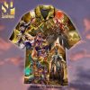 The Egyptian God Anubis Geometry High Fashion Full Printing Hawaiian Shirt