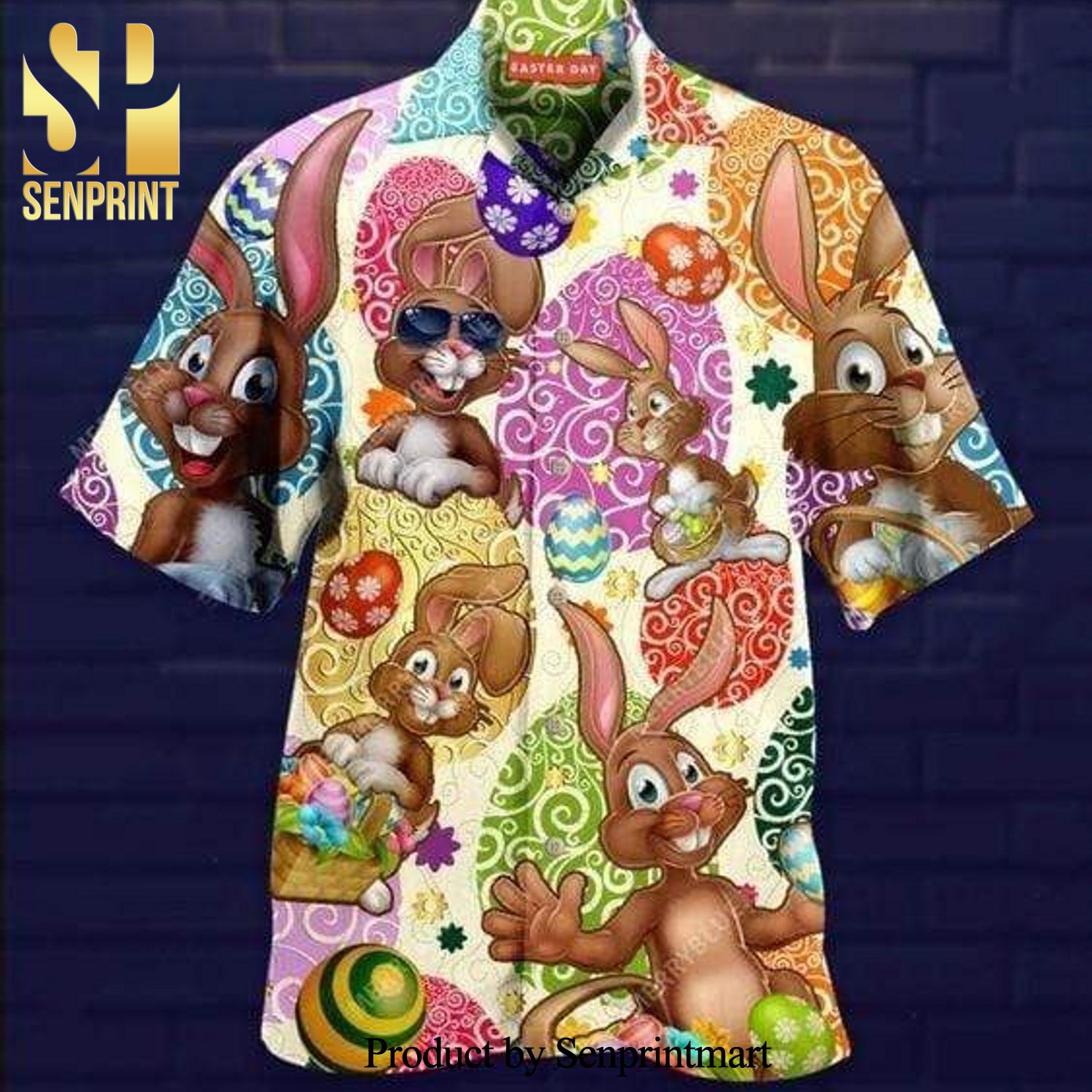 The Spirit Of Easter Hot Fashion 3D Hawaiian Shirt