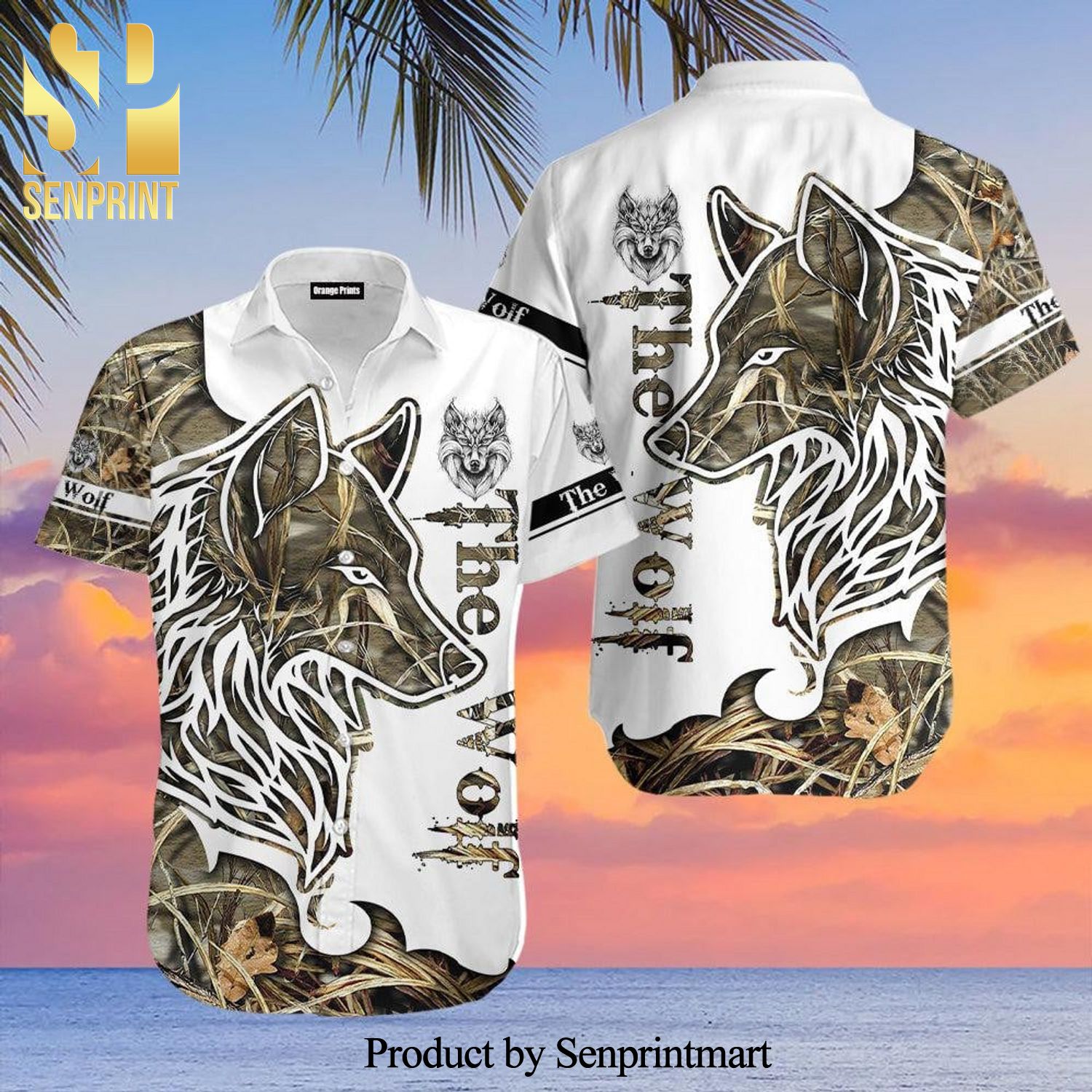 The Wolf Hunting Street Style Hawaiian Shirt