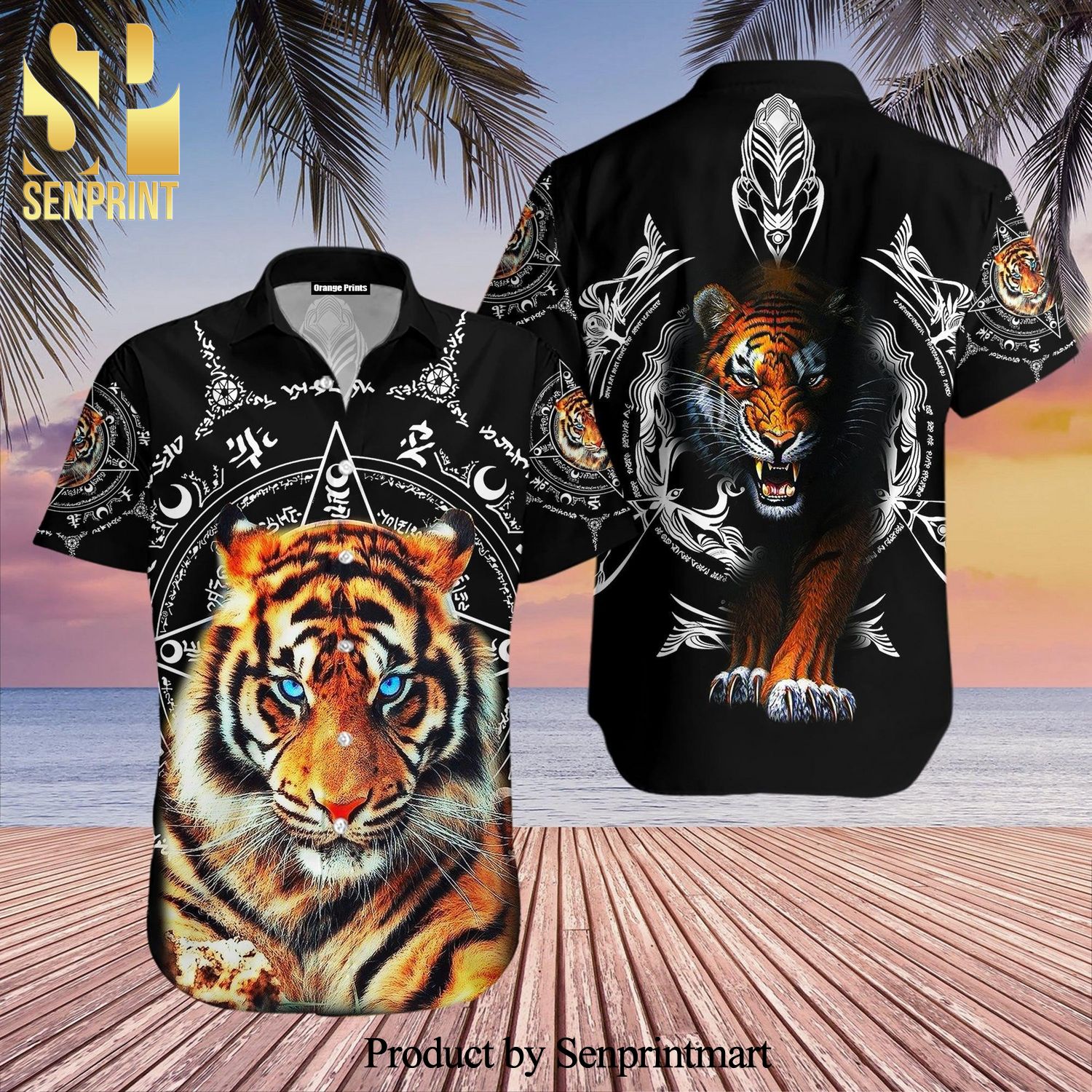 Tiger Best Combo All Over Print Hawaiian Shirt