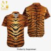 Tiger Fire Cool Style Hawaiian Shirt