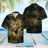 Tiger Playing With Fire Cool Version Full Print Hawaiian Shirt