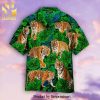 Tiger Tropical Flower New Fashion Hawaiian Shirt