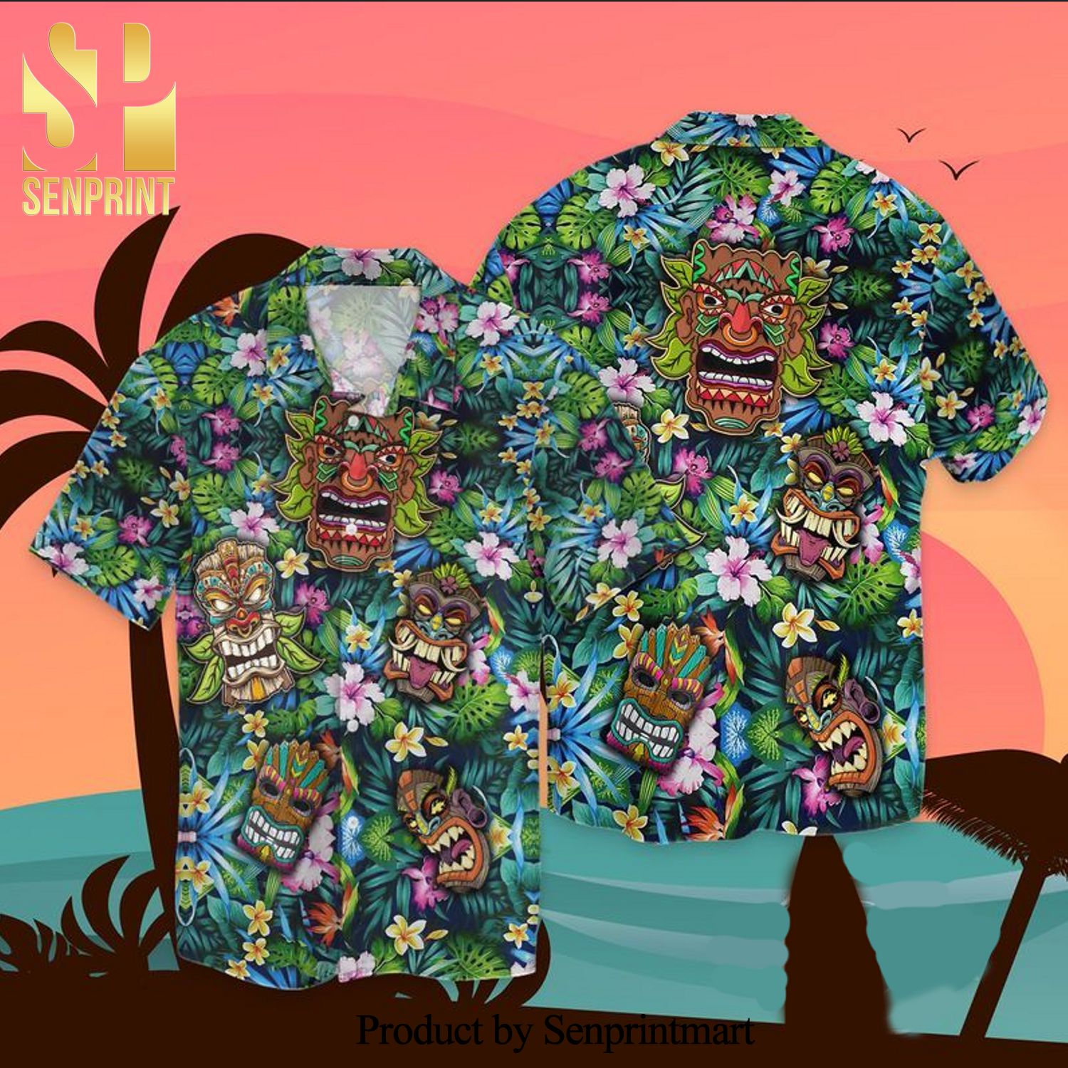Tiki Aloha New Outfit Full Printed Hawaiian Shirt