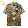 Tiki Head Hawaiians Navy Awesome Design Summer Time Hawaiian Shirt