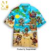 Tiki On The Beach Cool Style Hawaiian Shirt