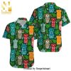 Tiki Tropical High Fashion Full Printing Hawaiian Shirt