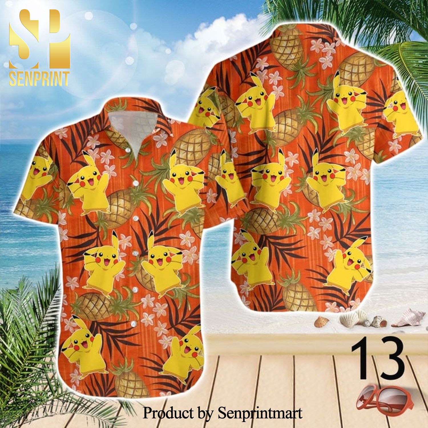 Why do we love Pikachu Pokemon Go Hawaiian shirt?