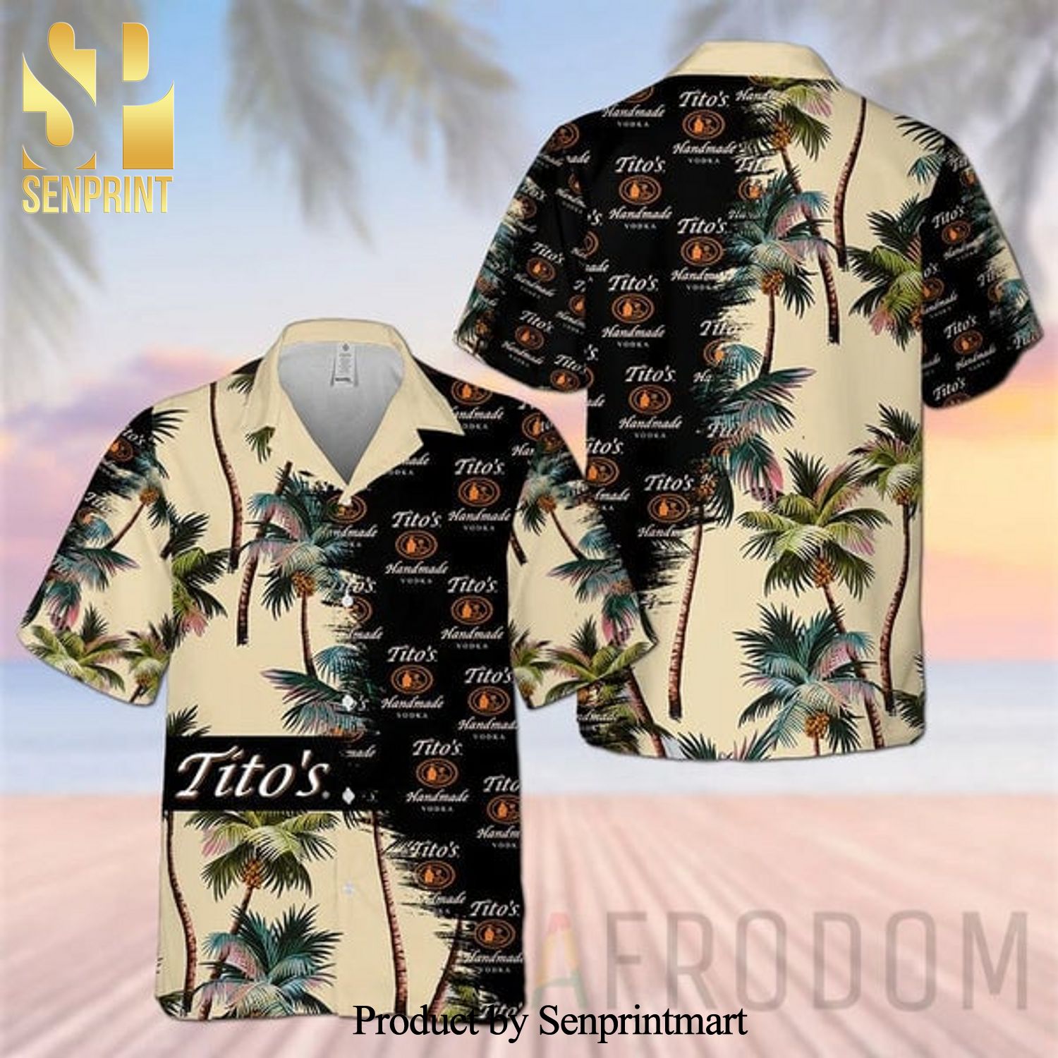 Tito’s Handmade Vodka Best Outfit Hawaiian Shirt