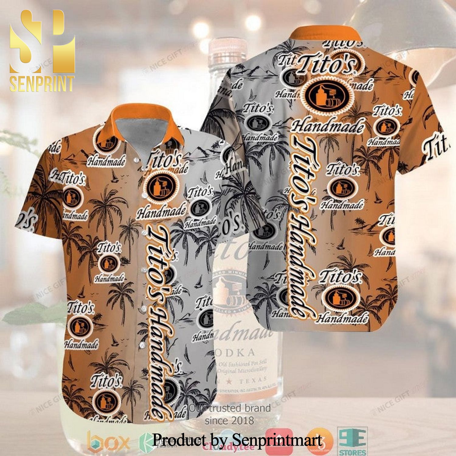 Tito’s Handmade Vodka Hawaiian Set Hawaiian Shirt