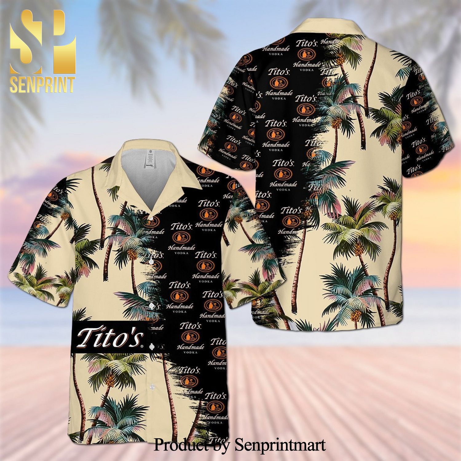 Tito’s Handmade Vodka Hot Fashion Hawaiian Shirt