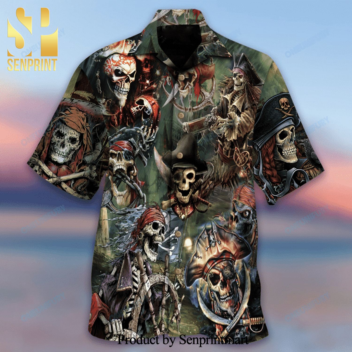 To Err Is Human To Arr Is Pirate Full Print Hawaiian Shirt