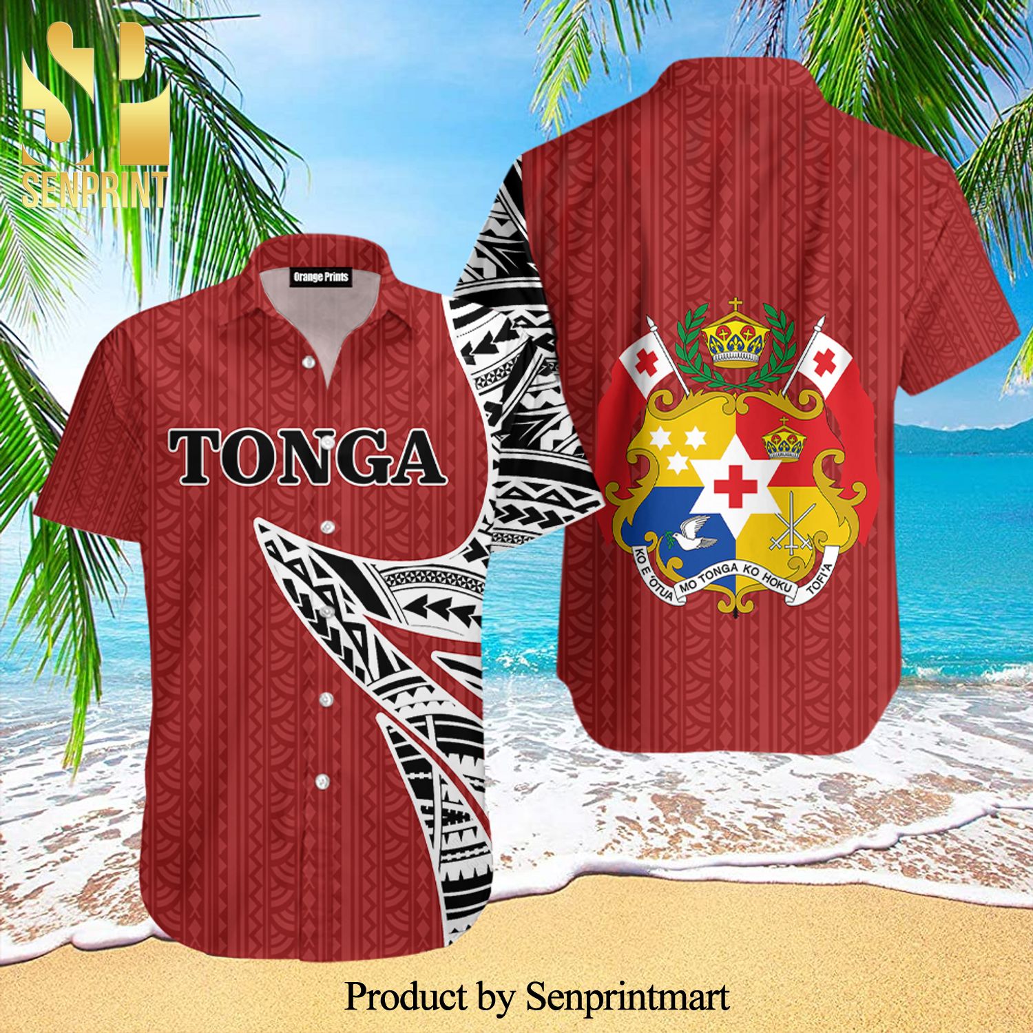 Tonga Hot Version Hawaiian Shirt