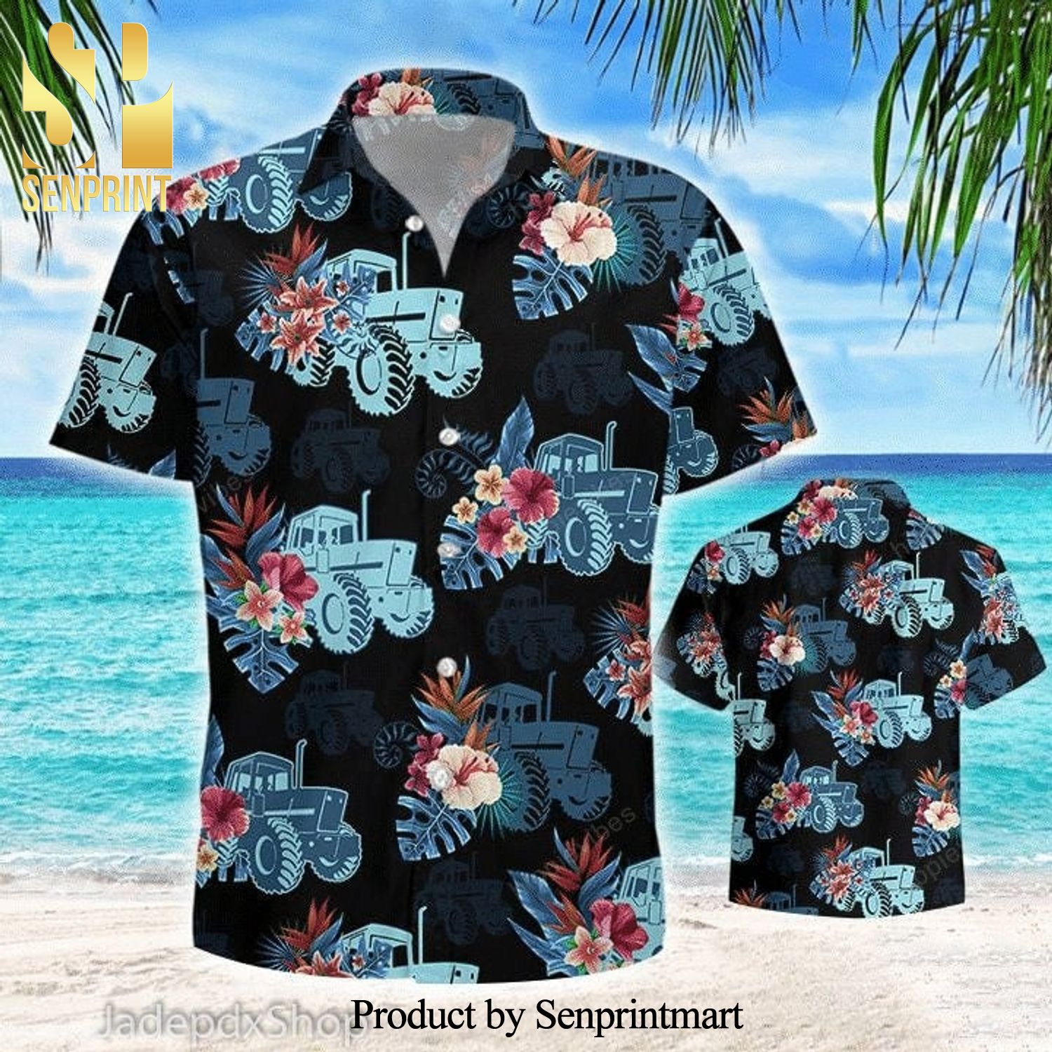 Tractor Vintage New Style Hawaiian Shirt