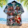Train To Christmas Holiday Time Hawaiian Shirt