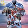 Train To Christmas Summer Time Hawaiian Shirt