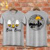 Boo Bees Campfire Camping Pocket Full Printed Classic Shirt