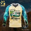 Camping Mode Mountainous Camper Gift Forest Green 3D Full Printing Shirt