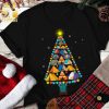 Christmas Bear I Hate People Light Up Camping All Over Printed Unisex Shirt