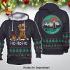 Ho Ho Holy Sh_t I’m Drunk Christmas Camping Full Print Shirt