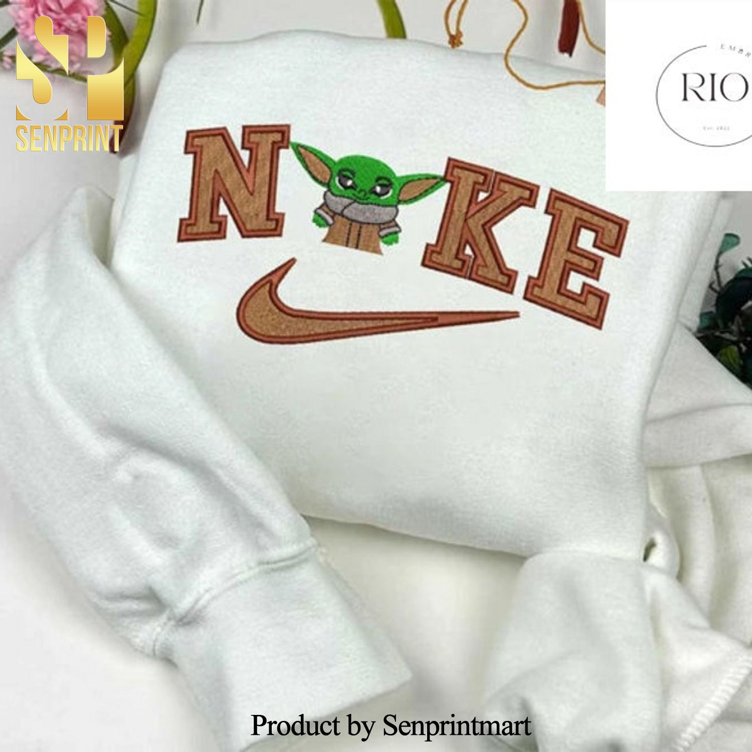 Cartoon Brand Embroidered Shirt Brand Inspired Embroidered Shirt Brand Embroidered Hoodie Embroidered Sweatshir