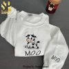 cow custom Embroidered Shirt